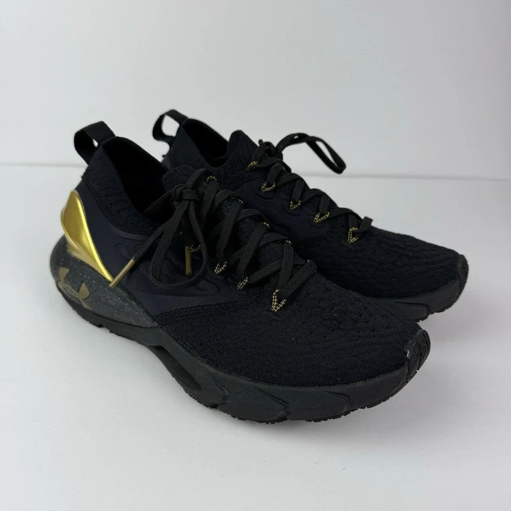 UNDER ARMOUR HOVR PHANTOM 2 METALLIC WOMEN'S RUNNING SHOES 3023903-001 SIZE 6.5